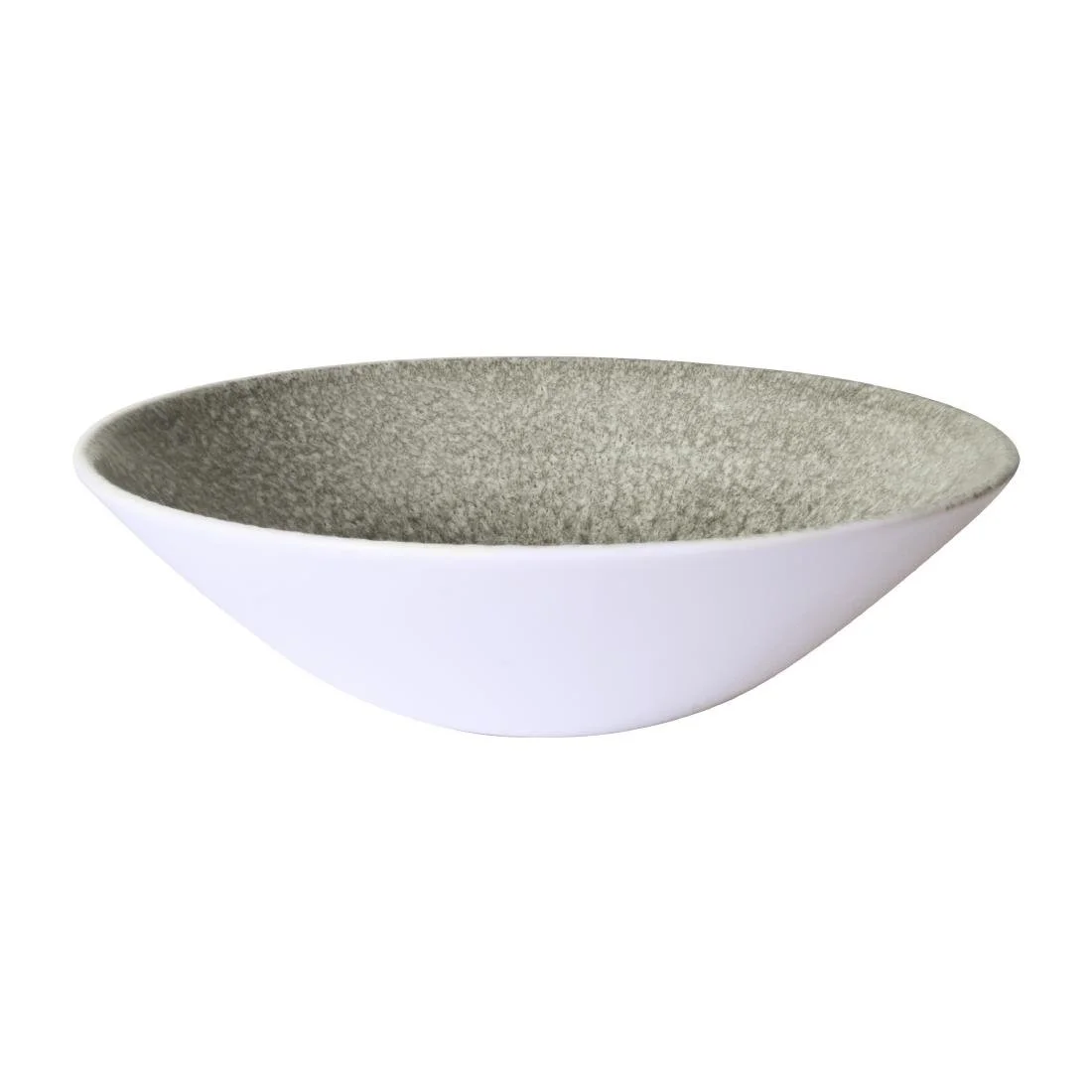 Churchill Studio Prints Raku Quartz Black Evolve Deep Coupe Bowls 203mm (6 Pack) - Image 2