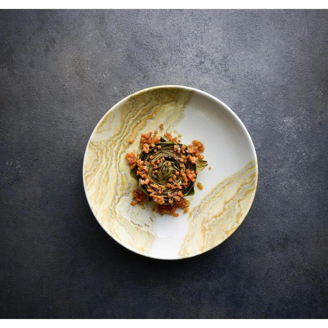 Churchill Tide Gold Evolve Coupe Bowls 247mm (12 Pack) - Image 2