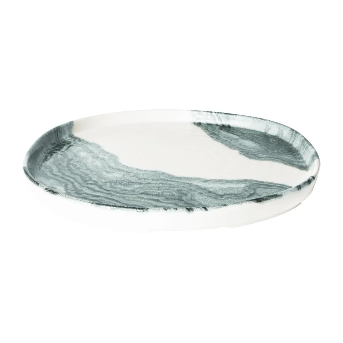 Churchill Tide Black Organic Walled Plates 203mm (6 Pack) - Image 5