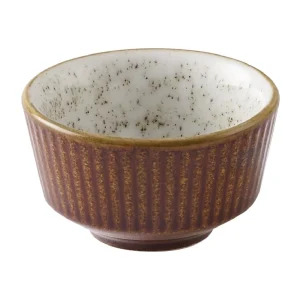 Churchill Nourish Cinnamon Brown Barley White Kochi Dip Pots 118ml (12 Pack)