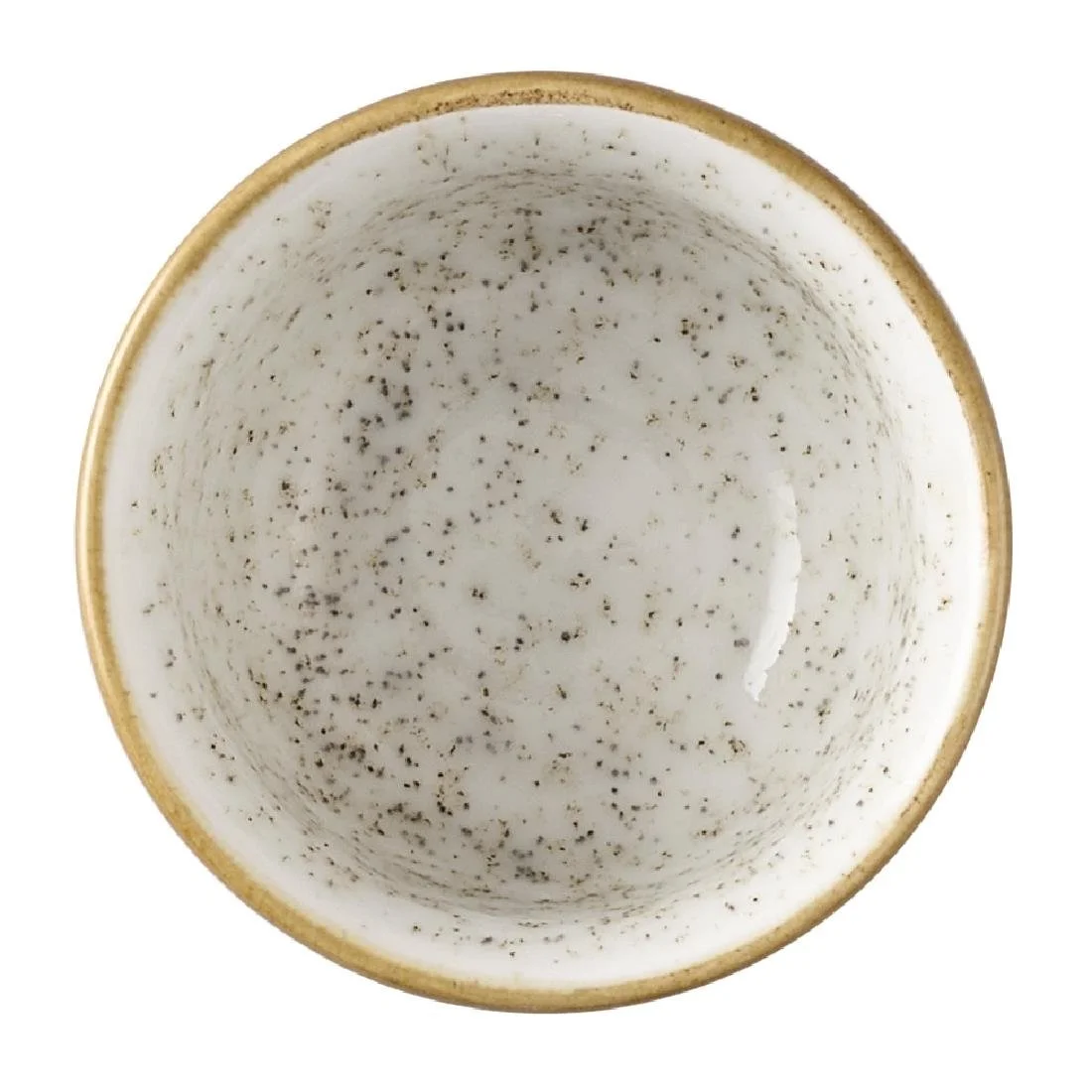 Churchill Nourish Cinnamon Brown Barley White Kochi Dip Pots 60ml (12 Pack) - Image 2