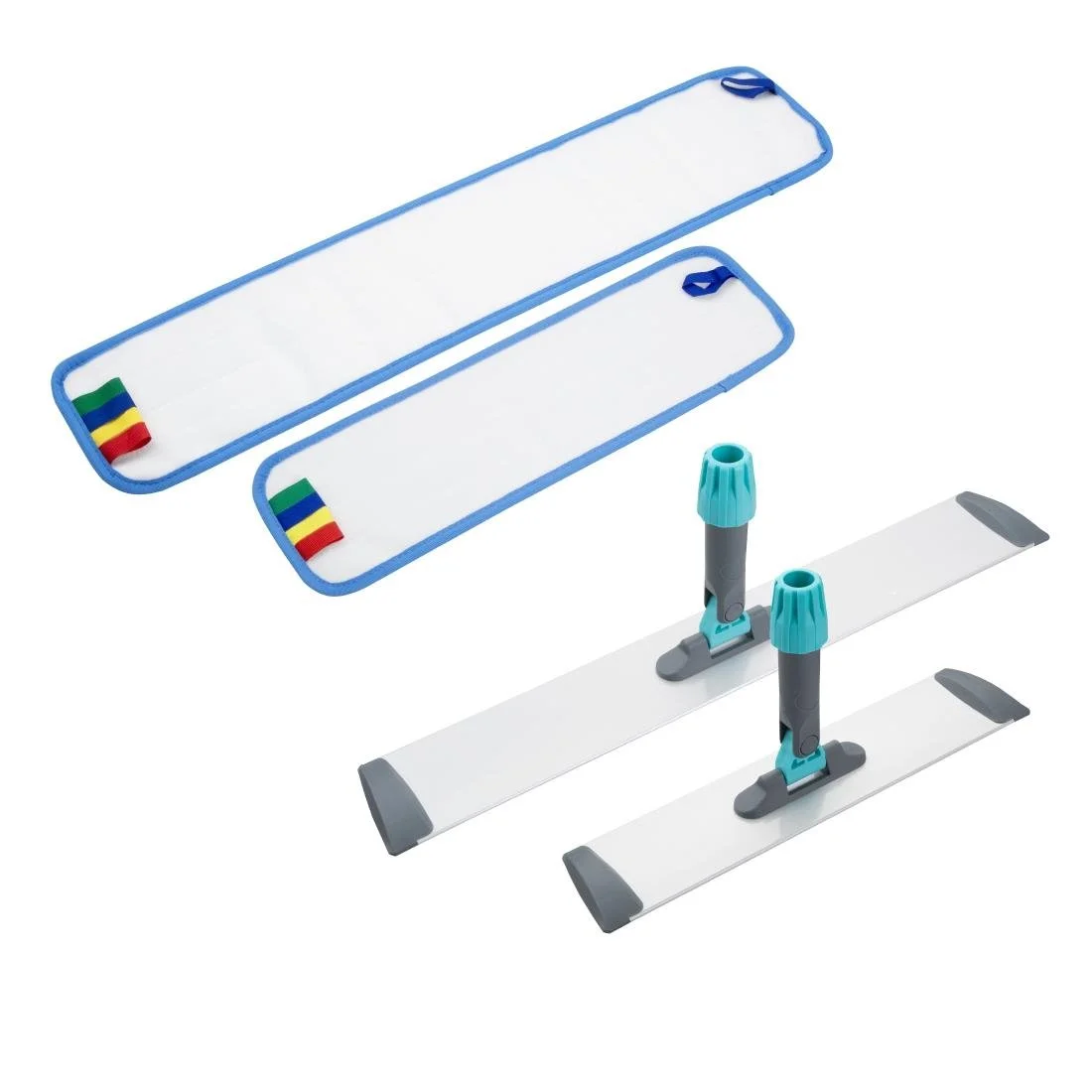 Jantex Connect Flat Mop Head Microfibre Pad 400mm - Image 5