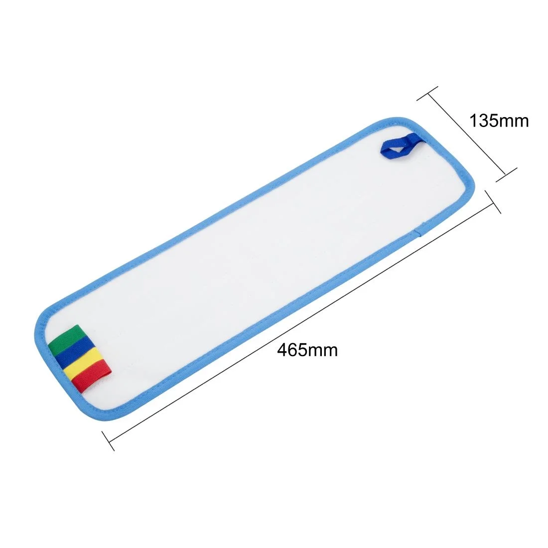 Jantex Connect Flat Mop Head Microfibre Pad 400mm - Image 6