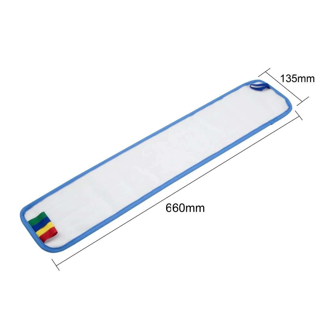 Jantex Connect Flat Mop Head Microfibre Pad 600mm - Image 6
