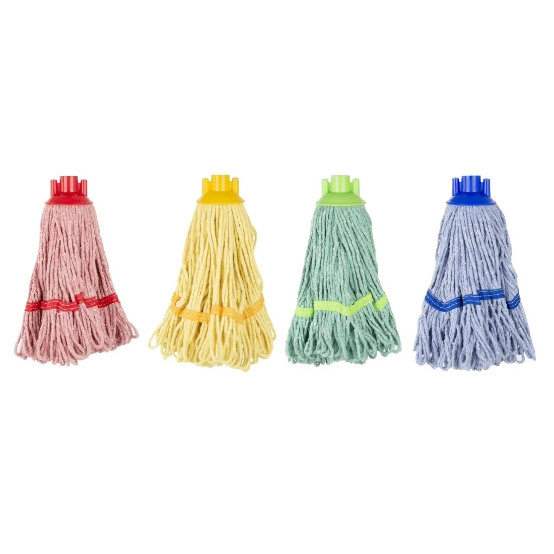 Jantex Connect Deck Mop Head Red Stripe 200g - Image 4