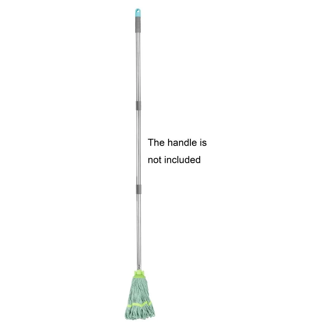 Jantex Connect Deck Mop Head Green Stripe 200g - Image 2