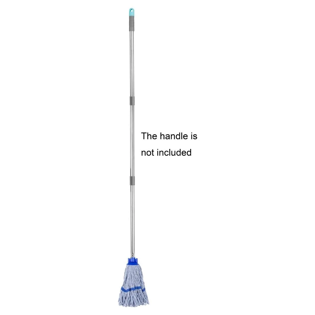 Jantex Connect Deck Mop Head Blue Stripe 200g - Image 2