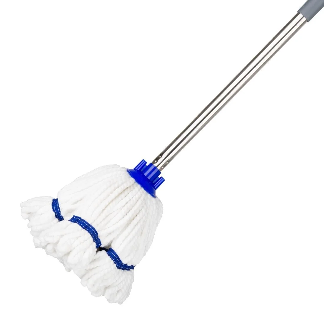 Jantex Connect Microfibre Mop Head Blue Stripe 150g - Image 5
