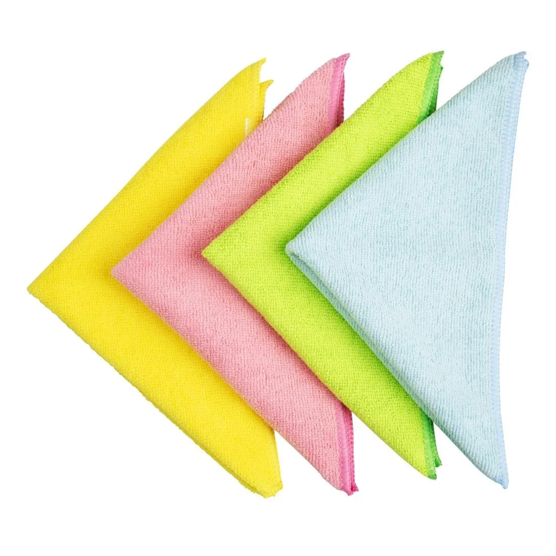 Jantex Microfibre Cloths Pink (5 Pack) - Image 3