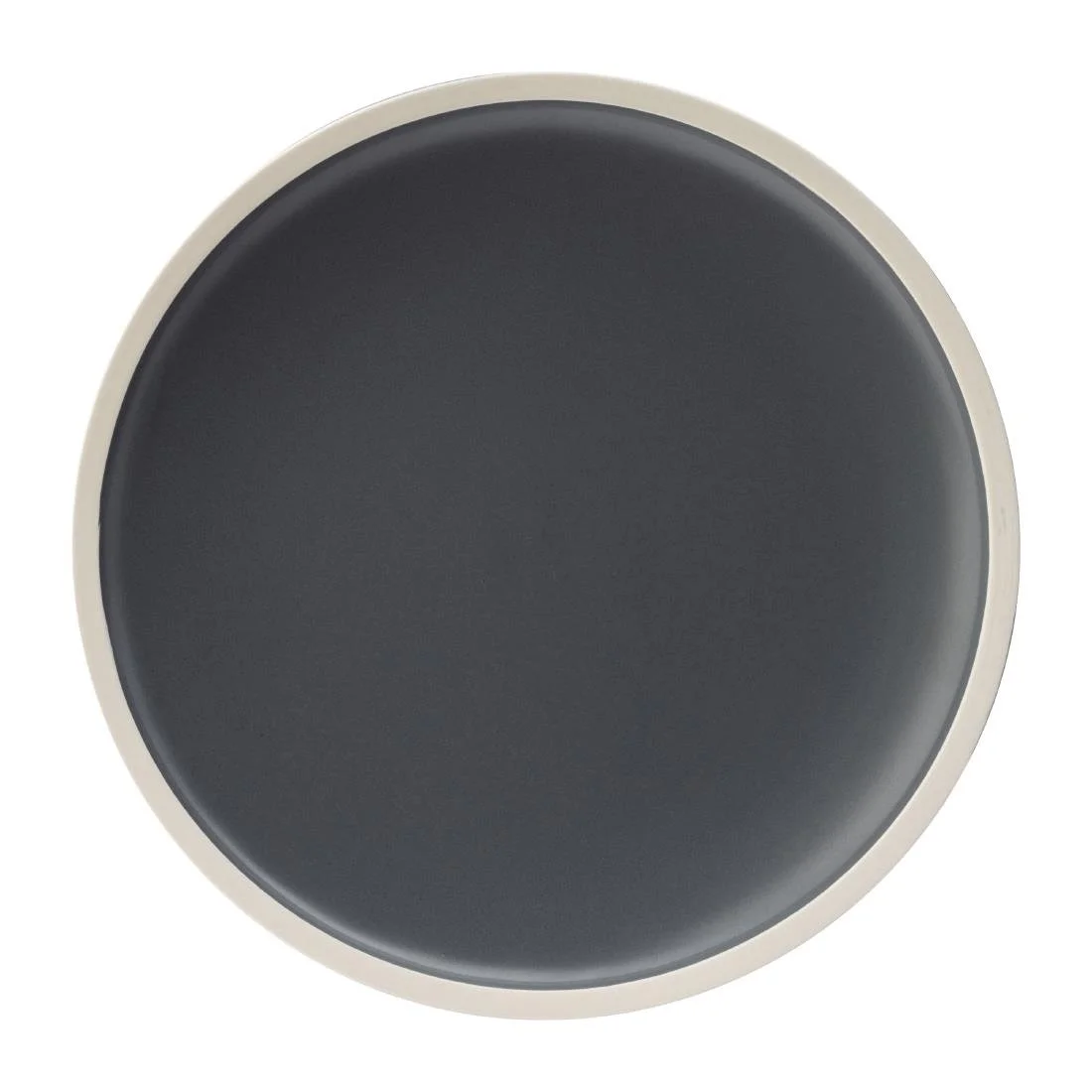Utopia Forma Plates Charcoal 265mm (6 Pack)