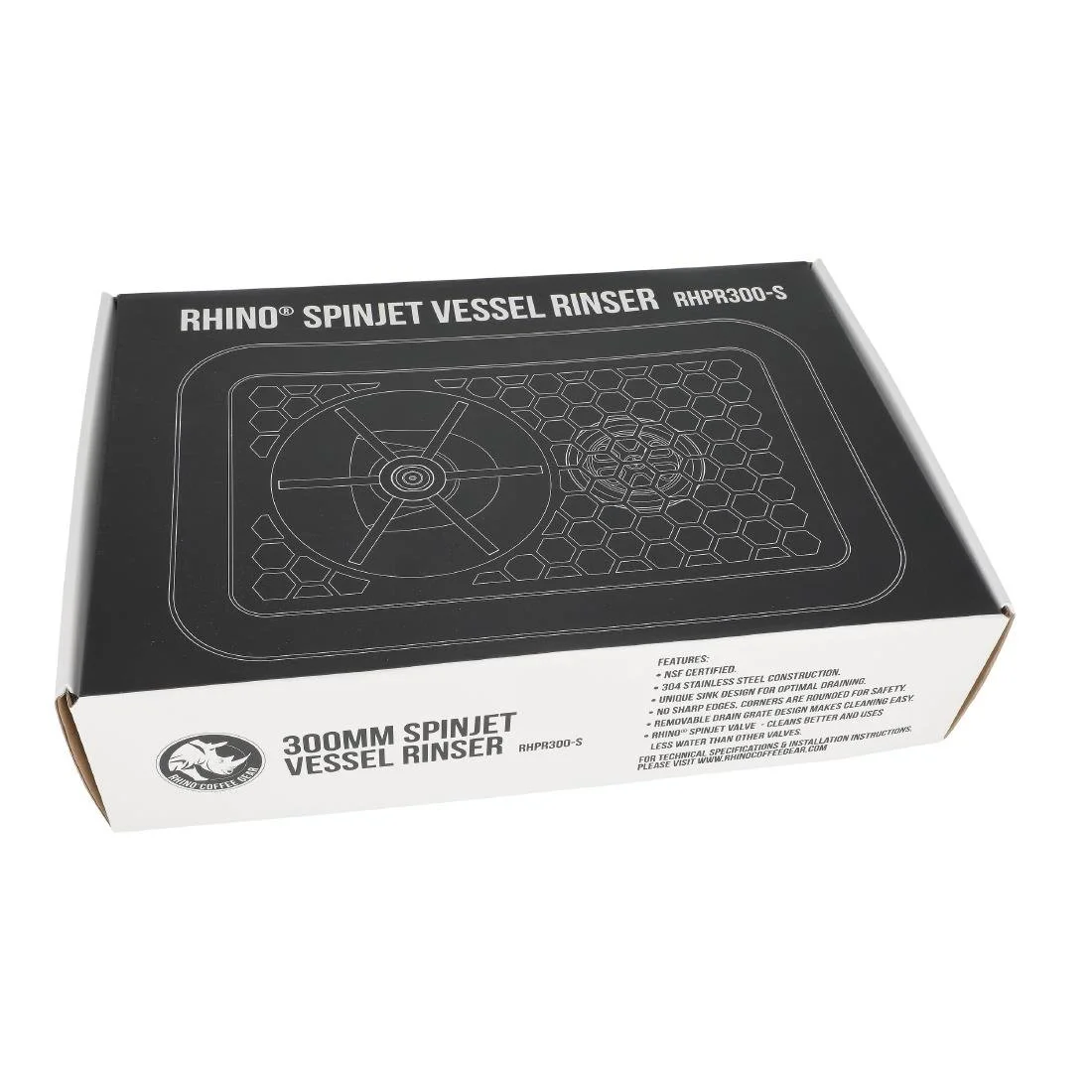 Rhino SpinJet Milk Jug Pitcher Rinser 300mm - Image 2