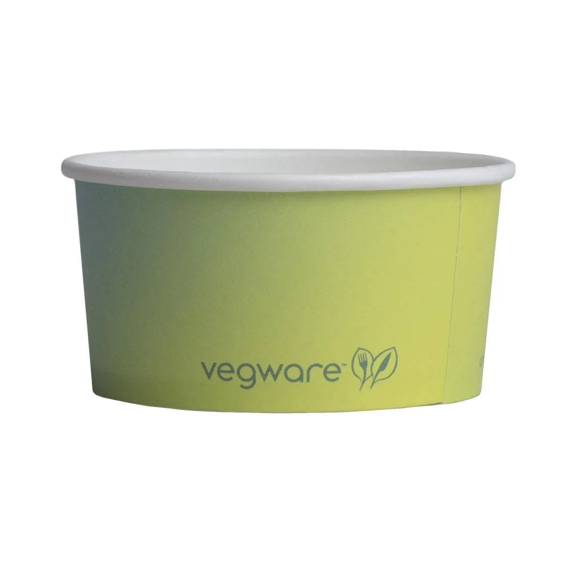 Vegware Double Scoop Ice Cream Pot Tutti Frutti 6oz (1000 Pack)