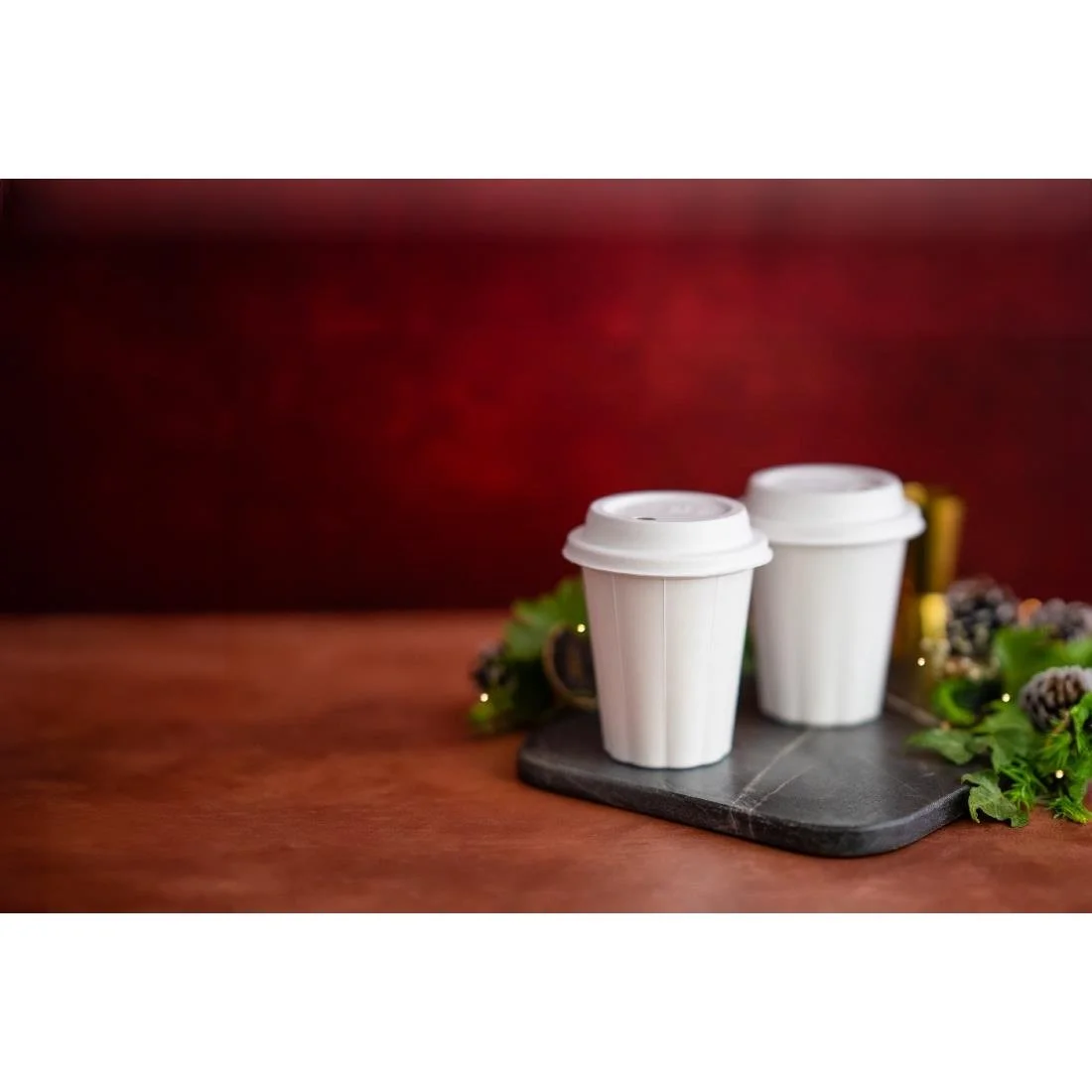 Vegware Nourish Moulded Fibre Hot Cup 89-Series 12oz (500 Pack) - Image 3