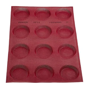 Pavoni Baking Mat 12 Round 600x400mm