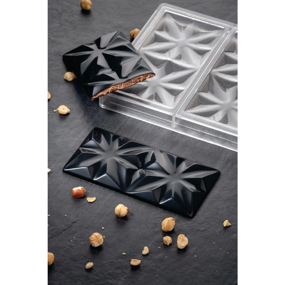 Pavoni Edelweiss By Vallee Chocolate Bar Mould 275x 75mm - Image 3
