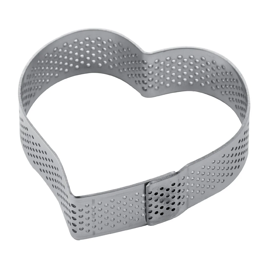Pavoni Heart Stainless Steel Mould 75x70mm