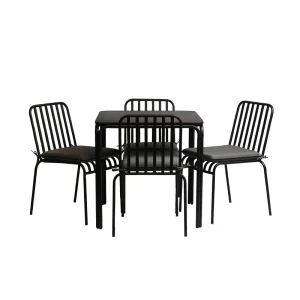 Tenby Outdoor Dining Set in Onyx (2 Dining Sets Pack)