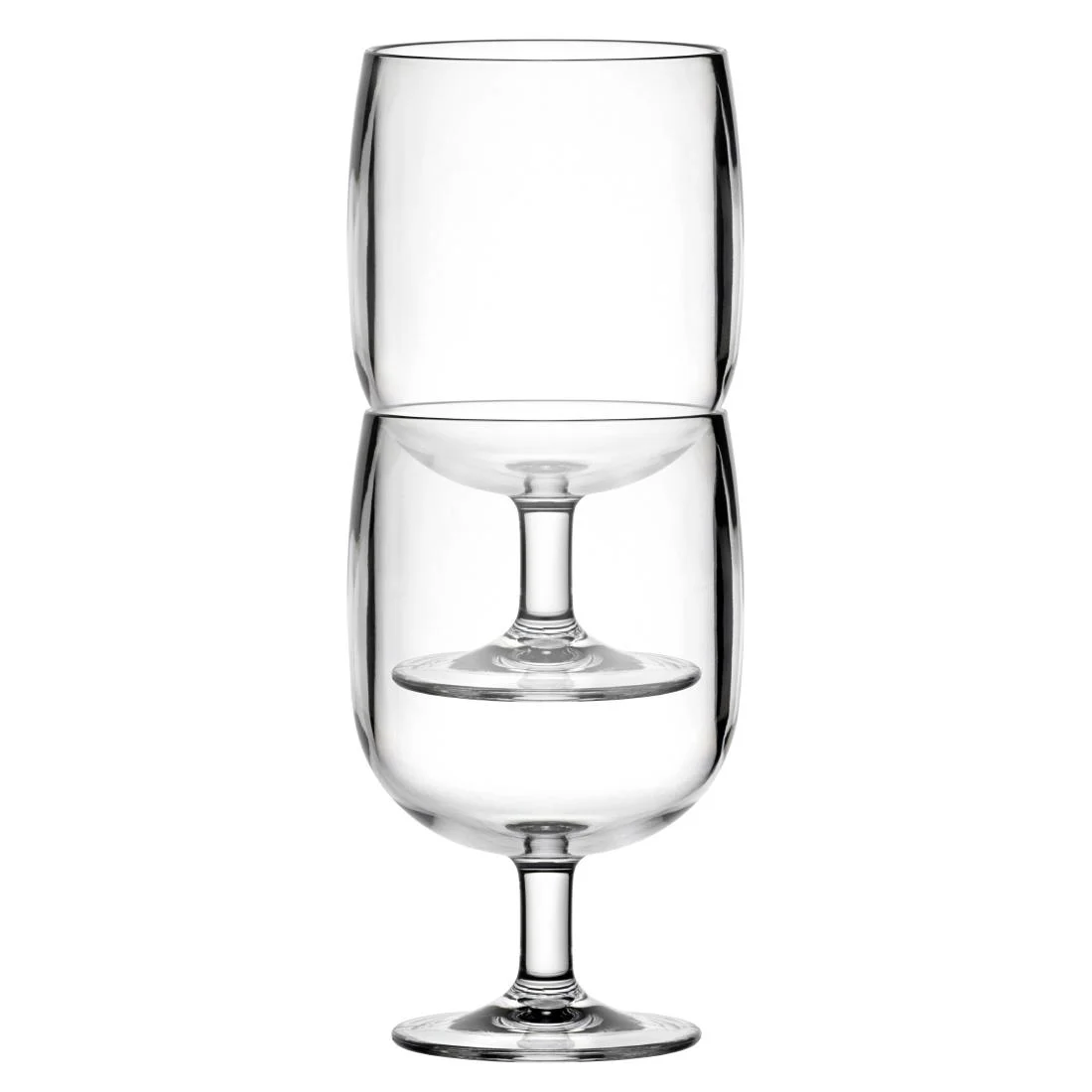 Utopia Eden Stacking Wine Glasses 360ml (6 pack) - Image 2