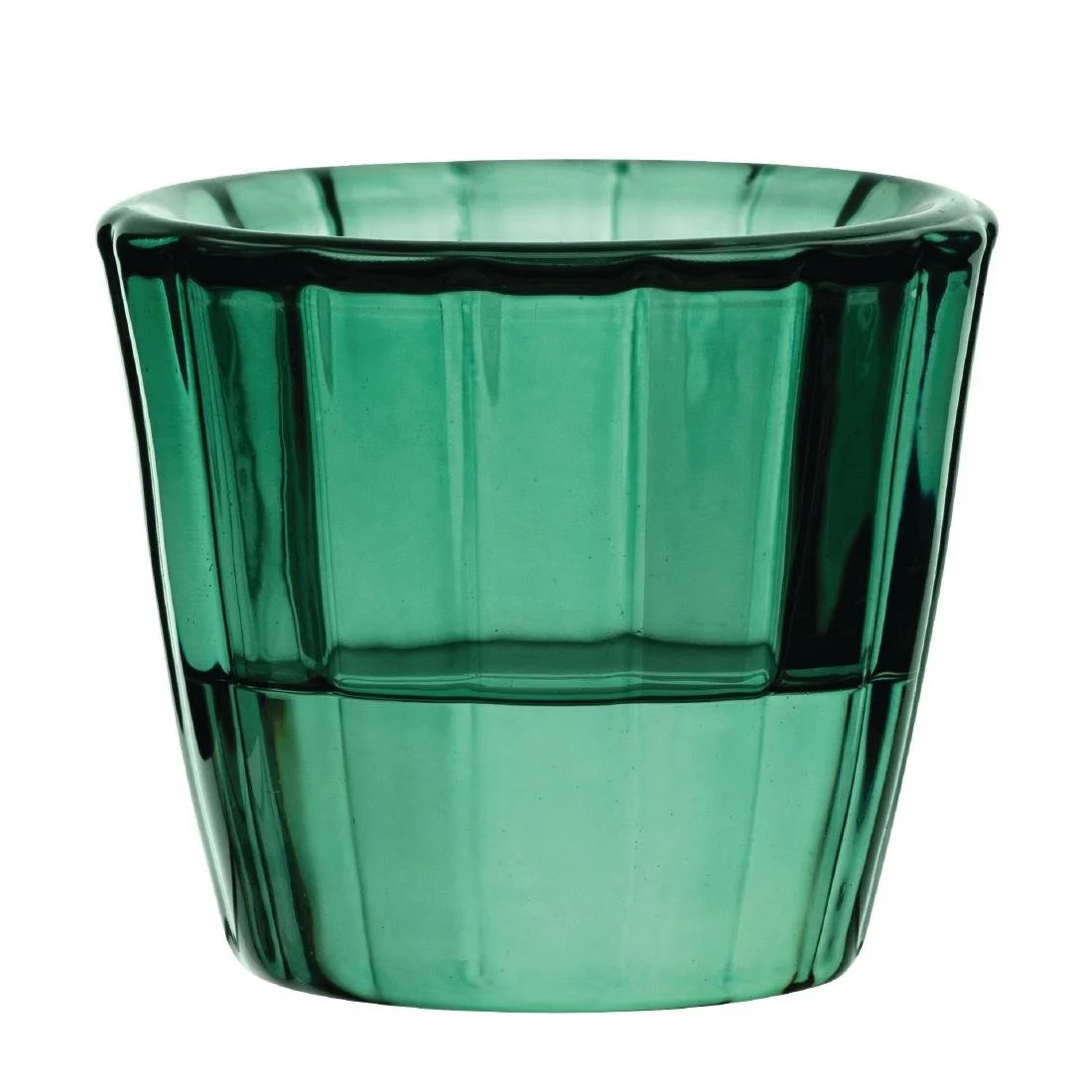 Utopia Ribbed Green Nightlight Holders (12 Pack)
