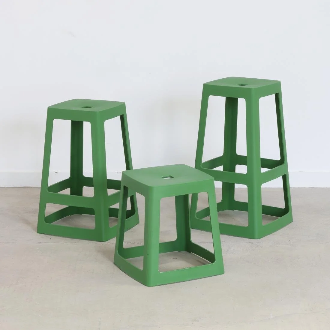 Origin Base Stool May Green 400x400x440mm (2 Pack) - Image 5