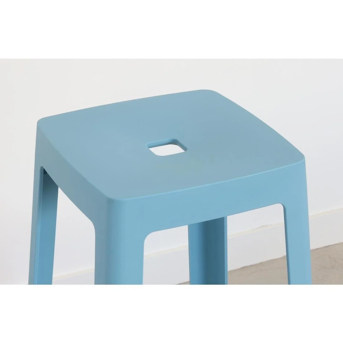 Origin Base Stool Pastel Blue 400x400x440mm (2 Pack) - Image 9
