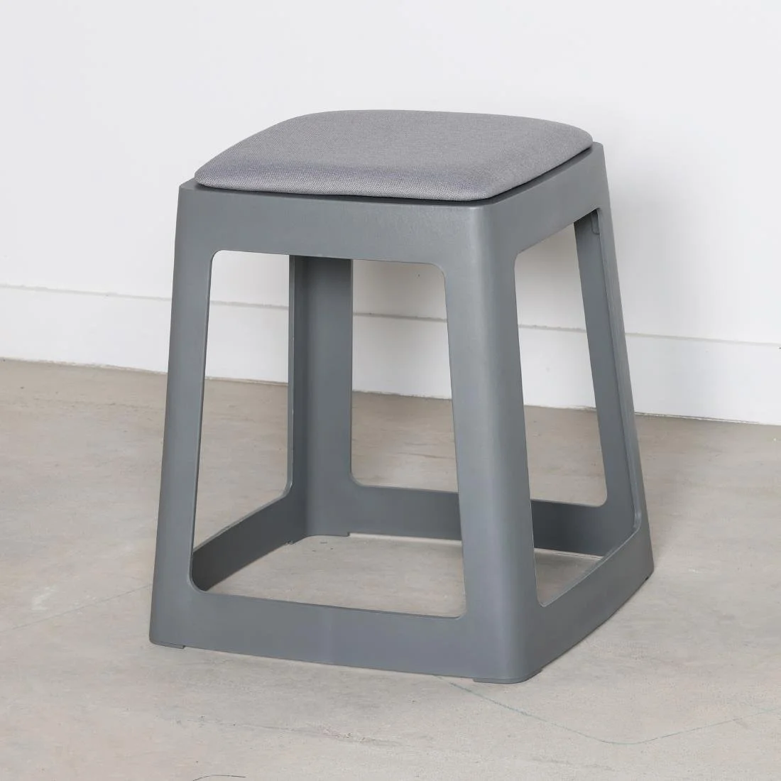 Origin Base Stool Mouse Grey 400x400x440mm (2 Pack) - Image 9