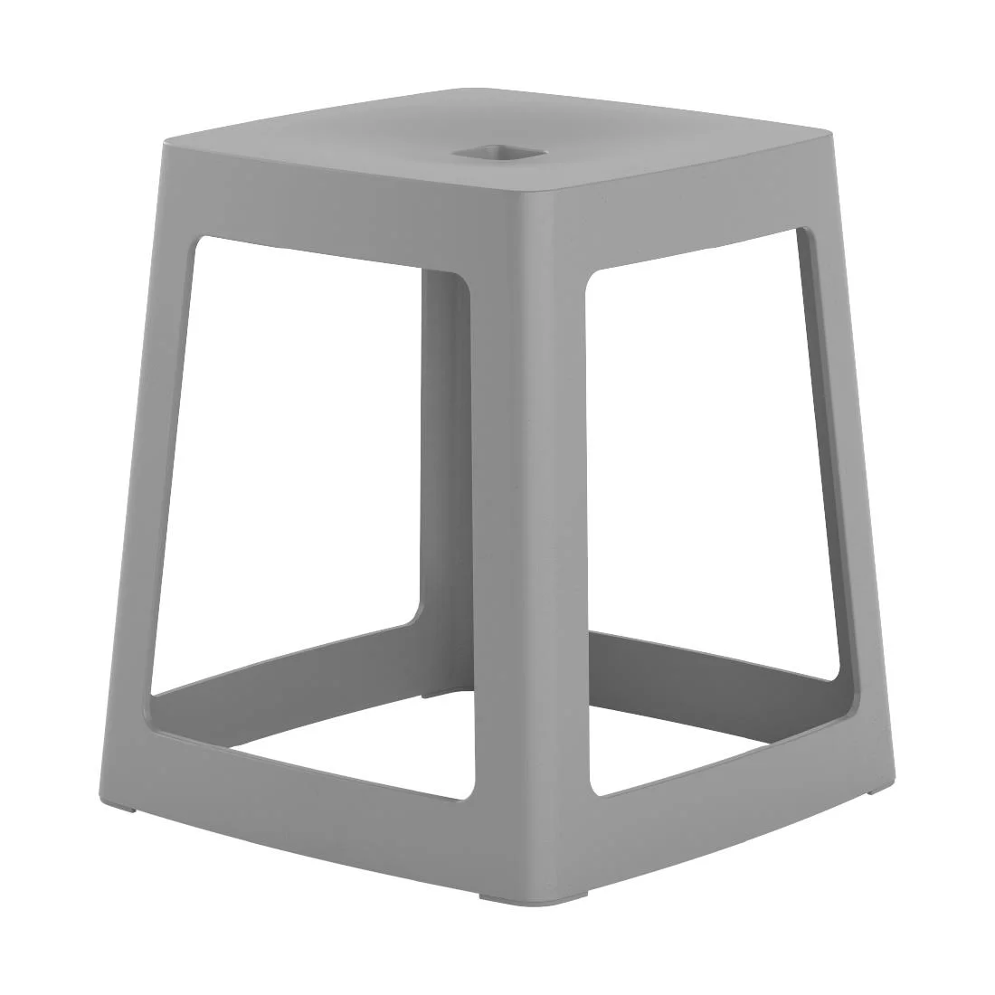 Origin Base Stool Mouse Grey 400x400x440mm (2 Pack)