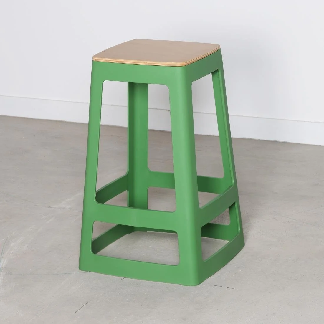 Origin Base Mid Stool May Green 430x430x650mm (2 Pack) - Image 8