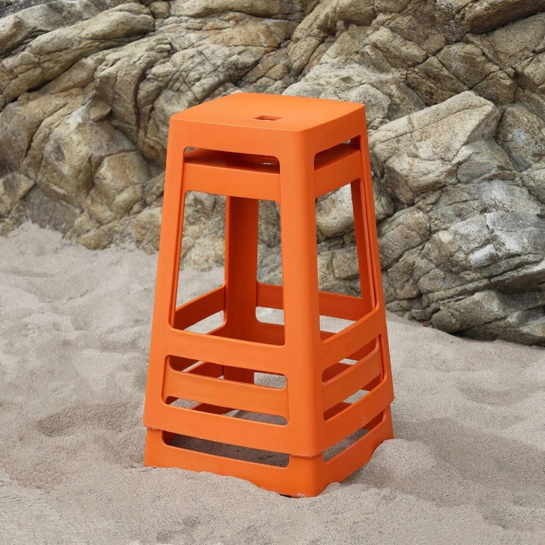 Origin Base Mid Stool Signal Orange 430x430x560mm (2 Pack) - Image 12