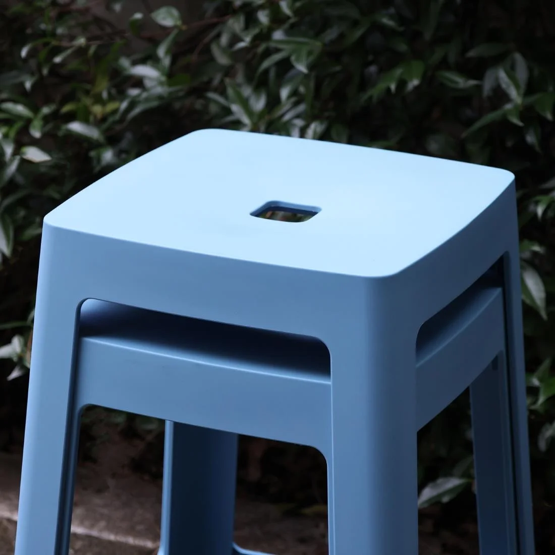 Origin Base Mid Stool Pastel Blue 430x430x560mm (2 Pack) - Image 9