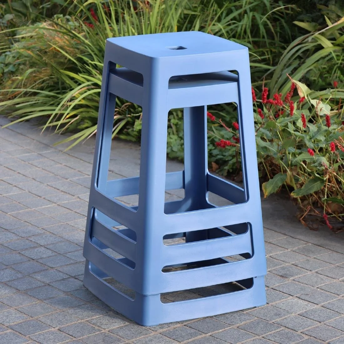 Origin Base Mid Stool Violet Blue 430x430x560mm (2 Pack) - Image 9