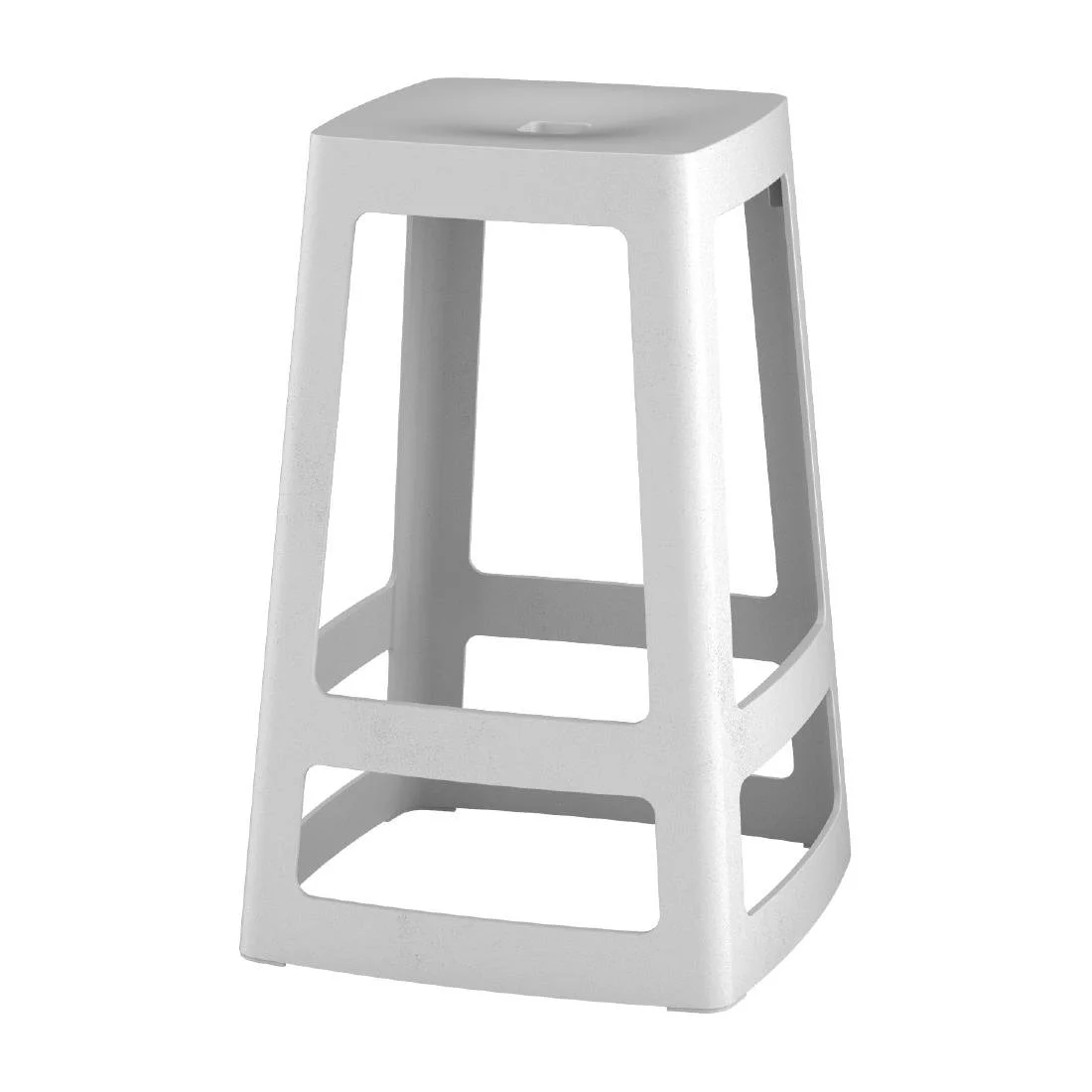 Origin Base Mid Stool Light Grey 430x430x560mm (2 Pack) - Image 3