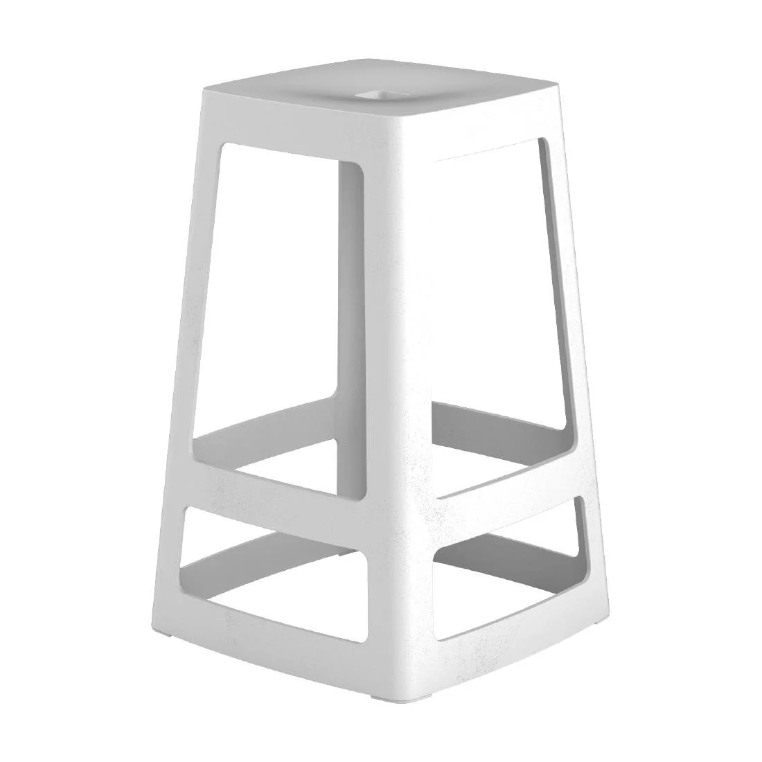Origin Base Mid Stool Light Grey 430x430x560mm (2 Pack) - Image 1