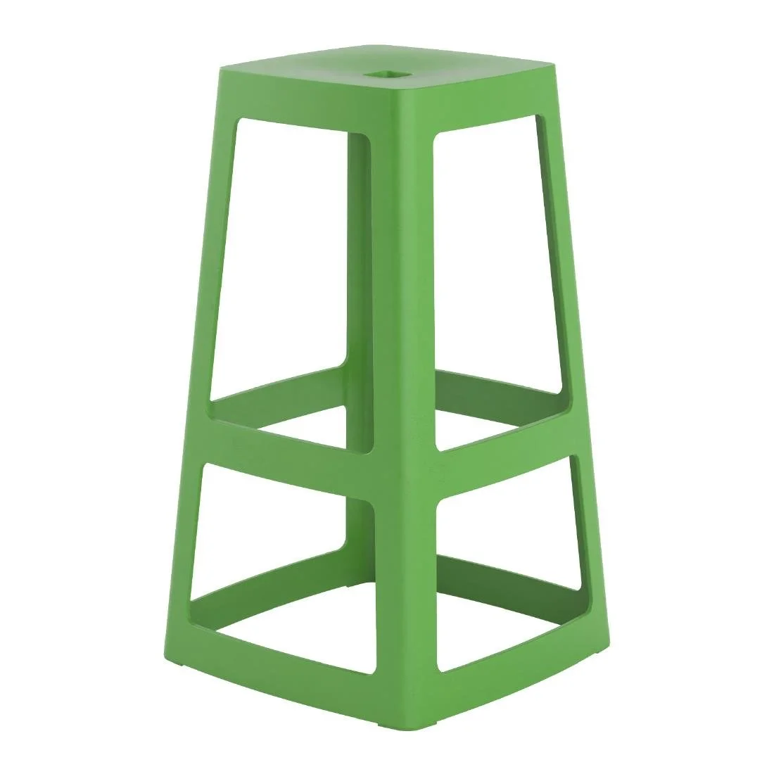 Origin Base High Stool May Green 450x450x750mm (2 Pack) - Image 1