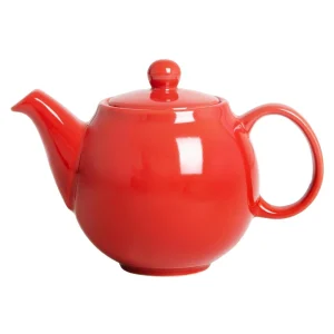 Olympia Café Teapots Red 450ml (2 Pack)