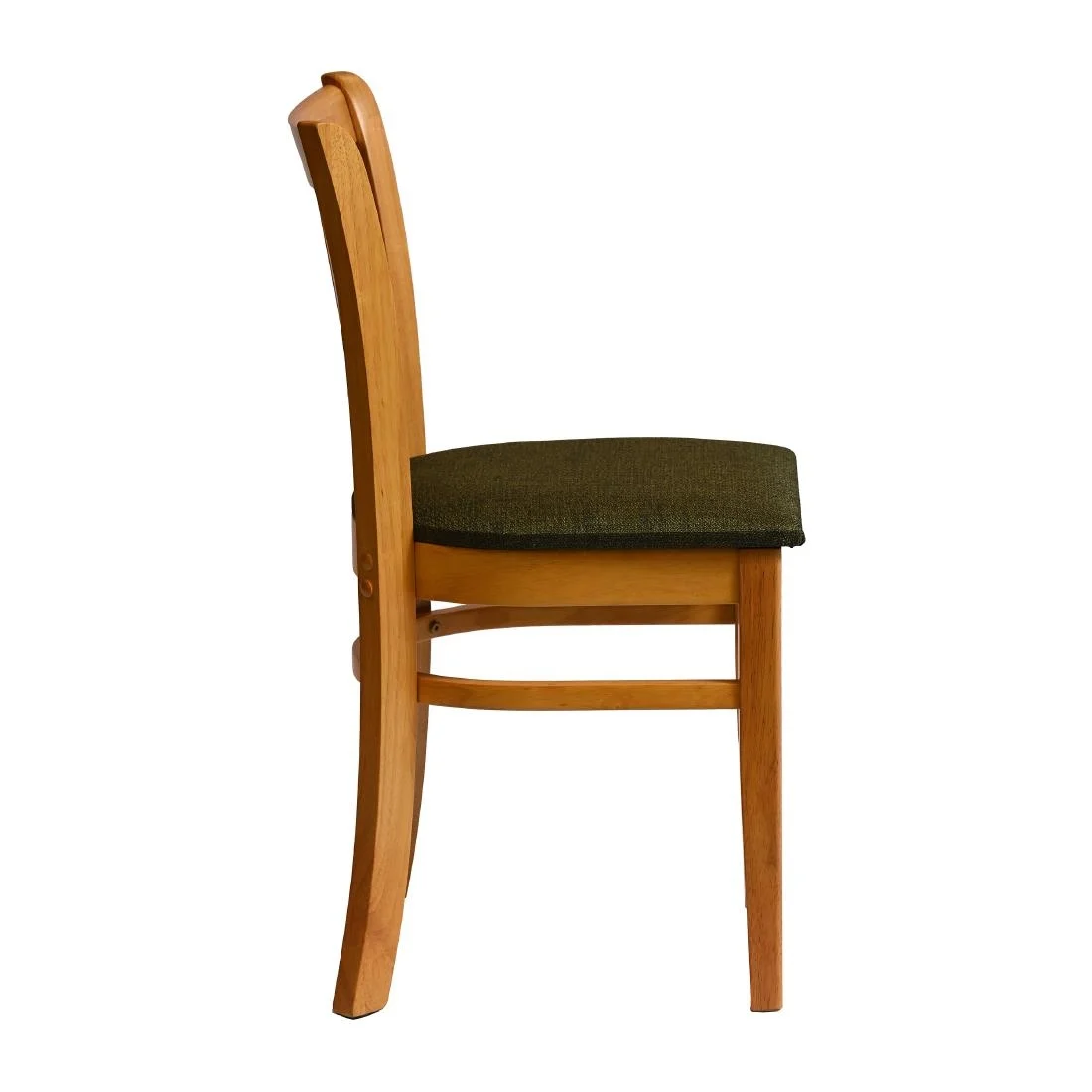 Manhattan Dining Chairs in Soft Oak with Shetland Forest Seat (2 Pack) - Image 4