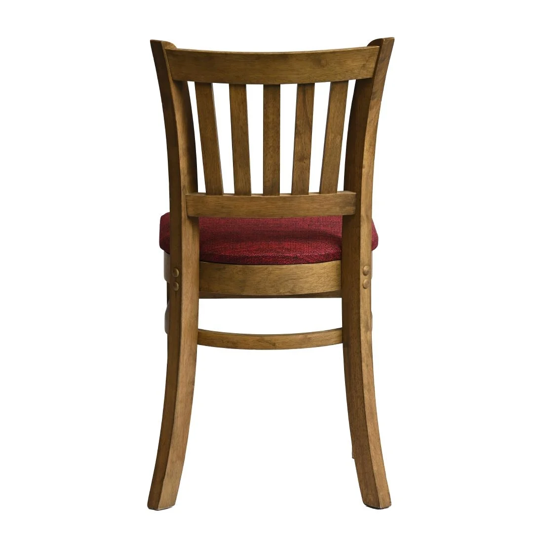 Manhattan Dining Chairs in Weathered Oak with Shetland Scarlett Seat (2 Pack) - Image 4