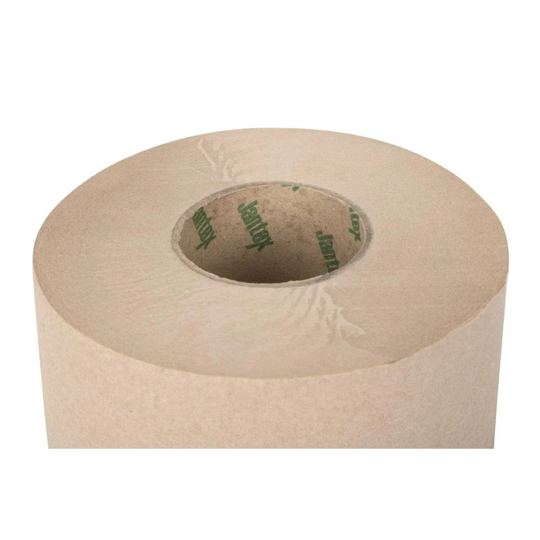 Jantex Green 100% Recycled Mini Jumbo Roll Refill 2ply - 150m (12 Pack) - Image 2