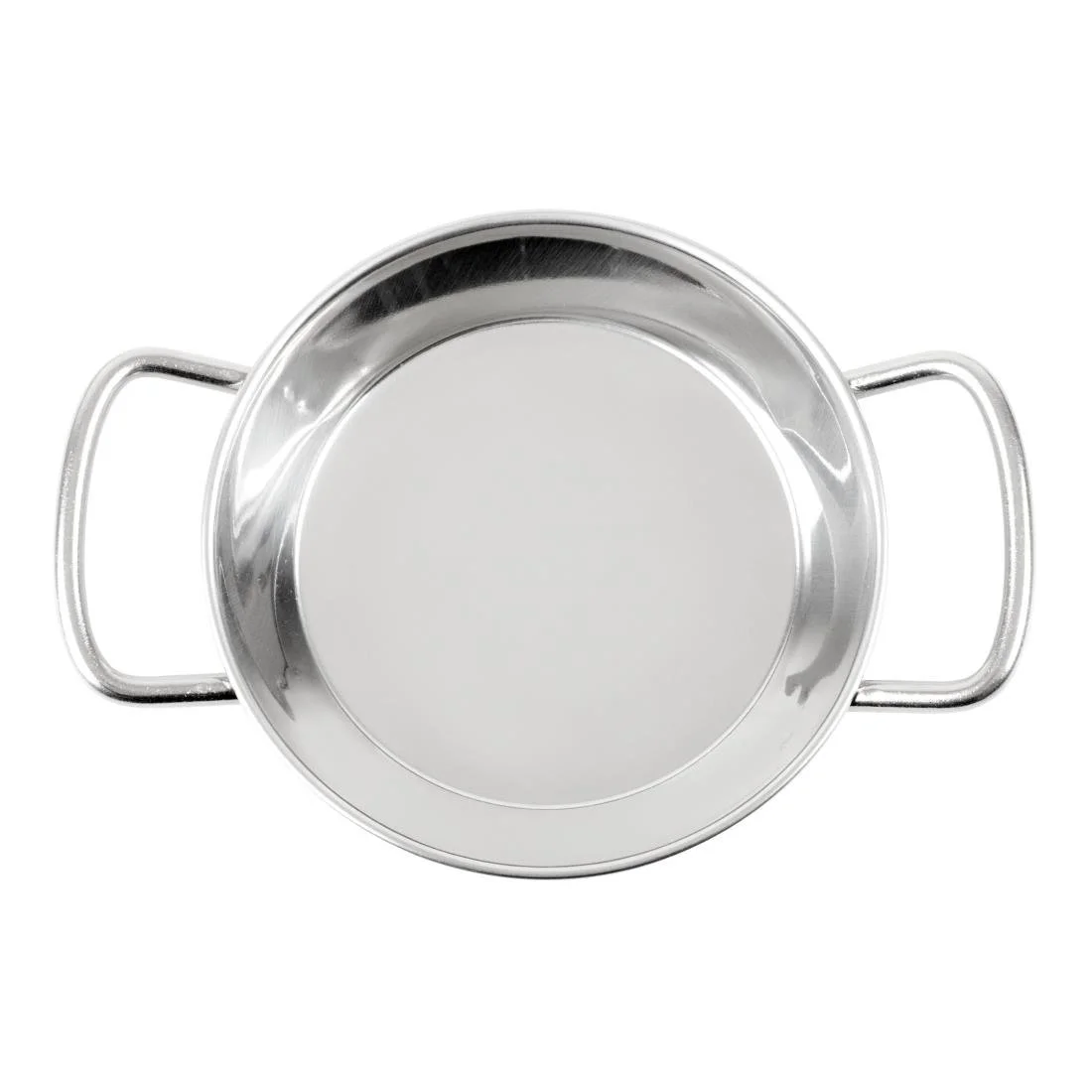 Olympia Table Presentation Mini Paella Pan Stainless Steel 150mm - Image 4