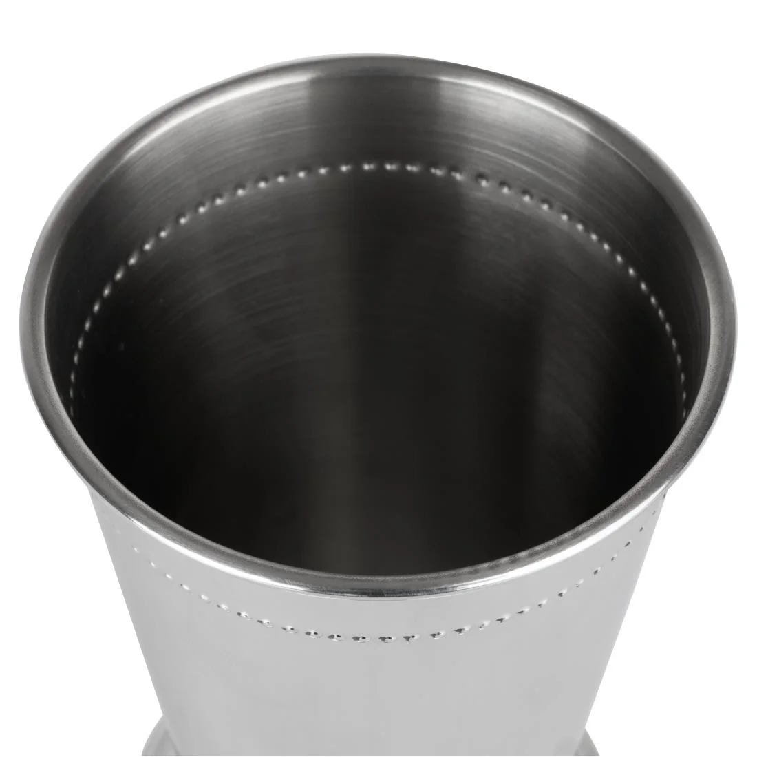 Olympia Barware Beaded Julep Cup Stainless Steel 370ml - Image 4