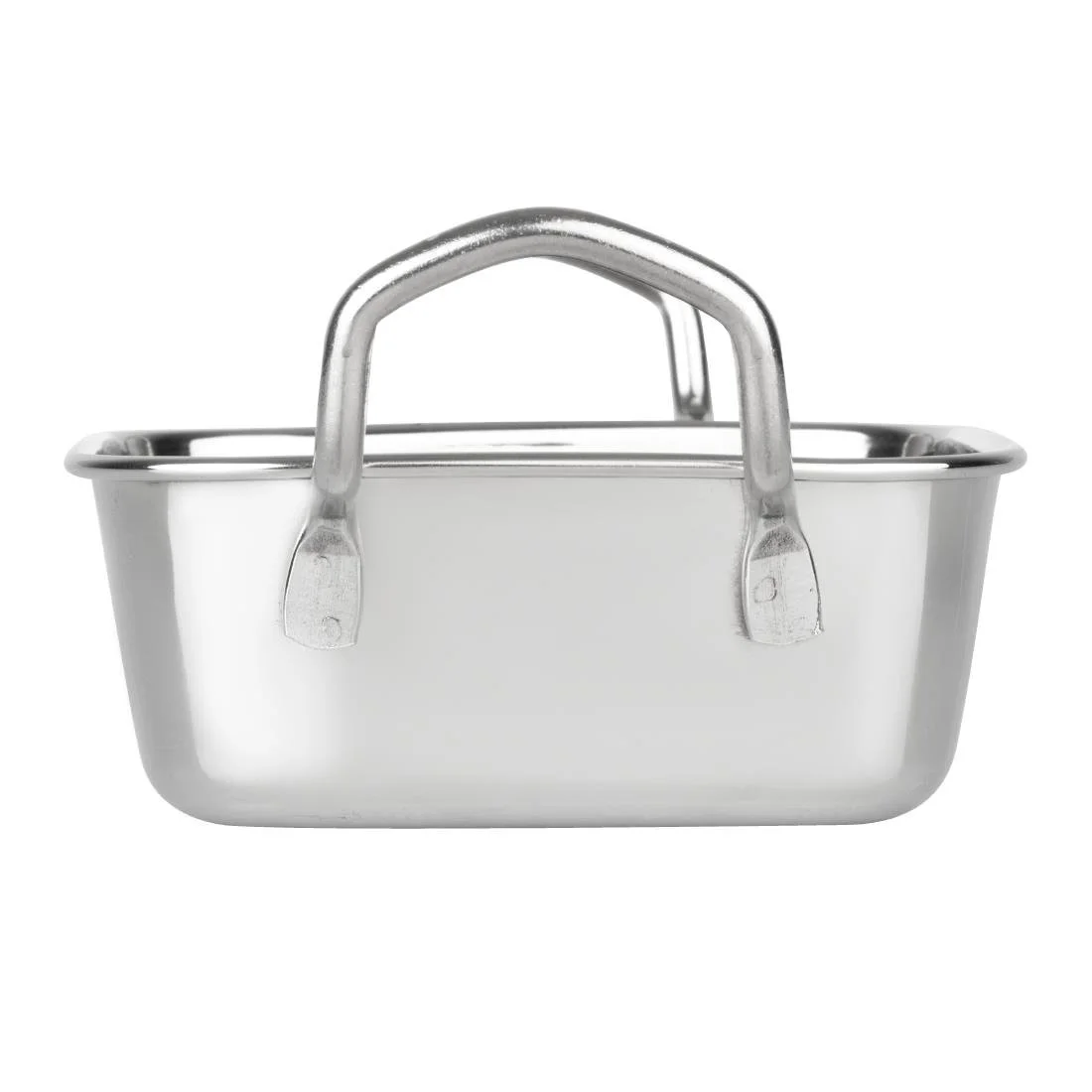 Olympia Table Presentation Square Dish Stainless Steel 115x115mm - Image 4