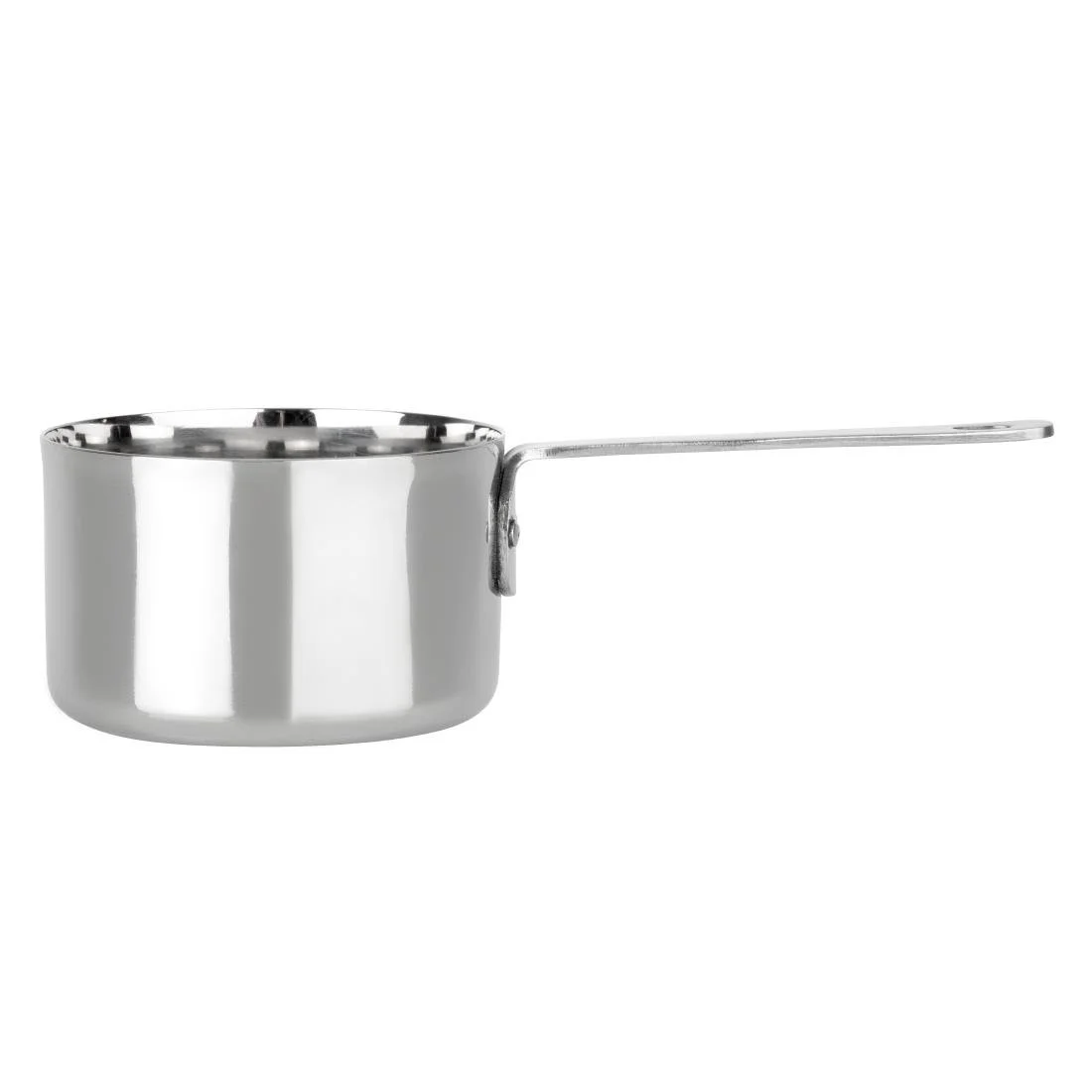 Olympia Table Presentation Stainless Steel Mini Sauce Pan 70x45mm - Image 2