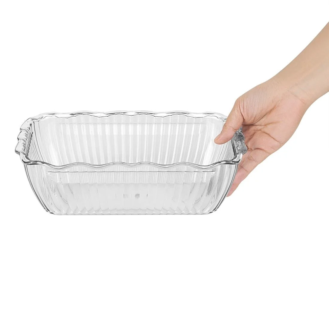 Olympia Kristallon Medium Salad Crock - Clear - Image 3