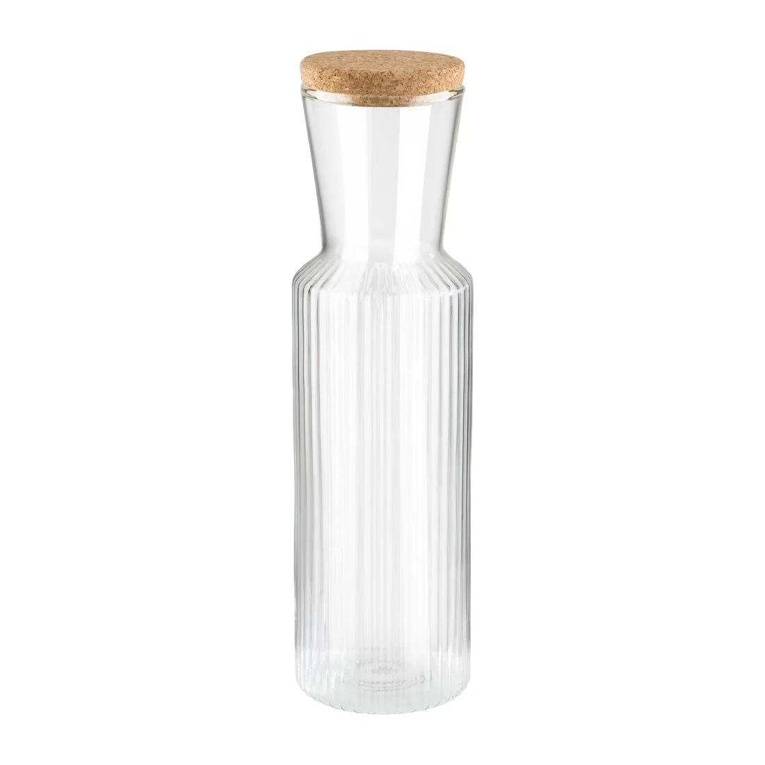 APS Lines Glass Carafe 0.9Ltr - Image 1