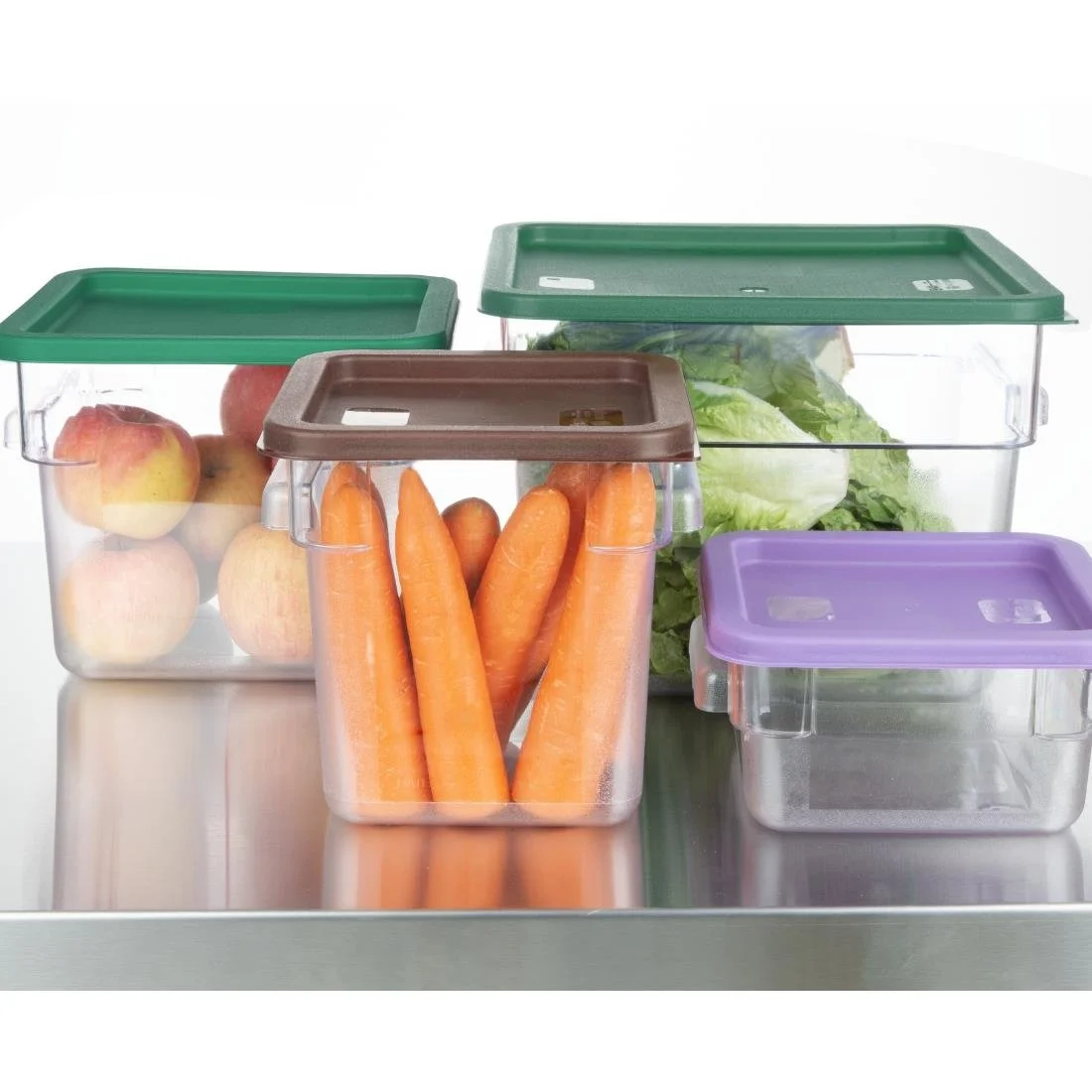 Hygiplas Polycarbonate Square Storage Container 1.5Ltr - Image 3