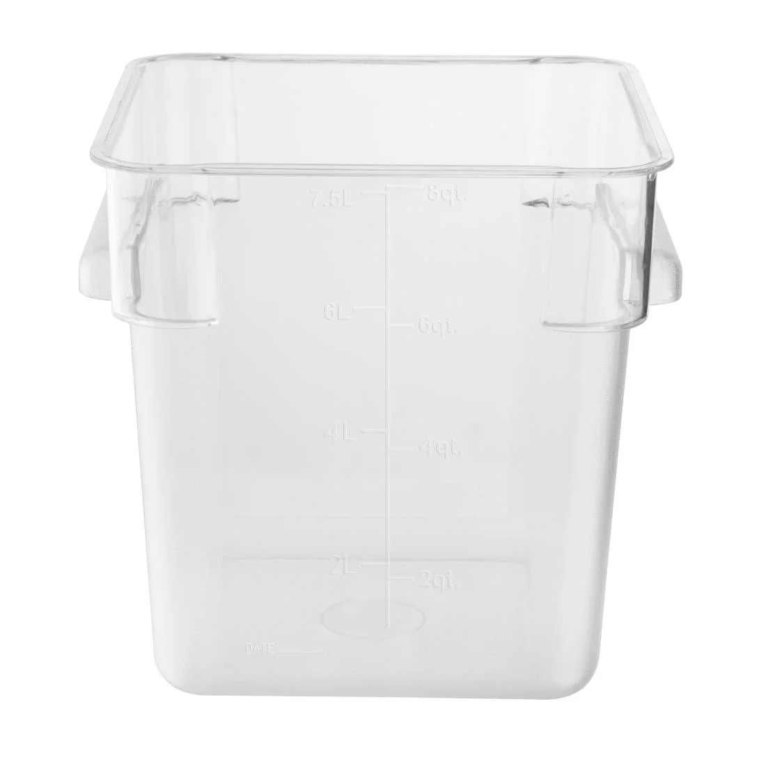 Hygiplas Polycarbonate Square Storage Container 7Ltr - Image 2