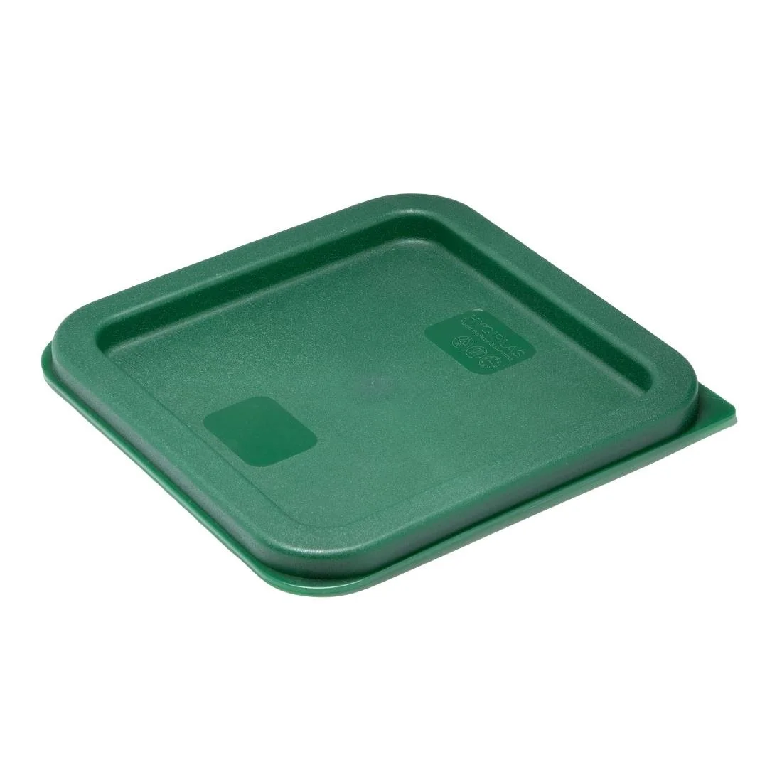 Hygiplas Square Food Storage Container Lid Green