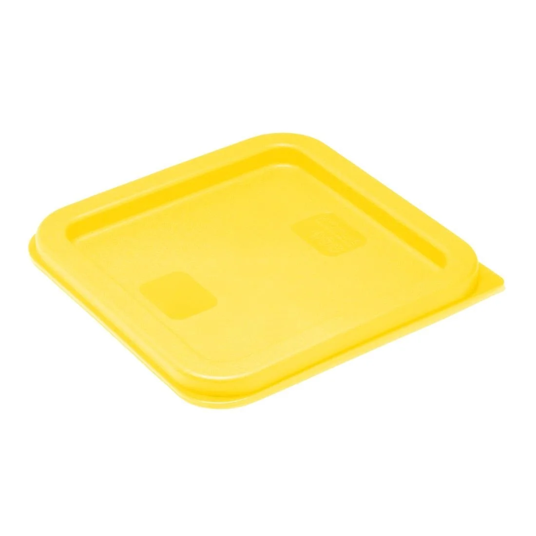 Hygiplas Square Food Storage Container Lid Yellow