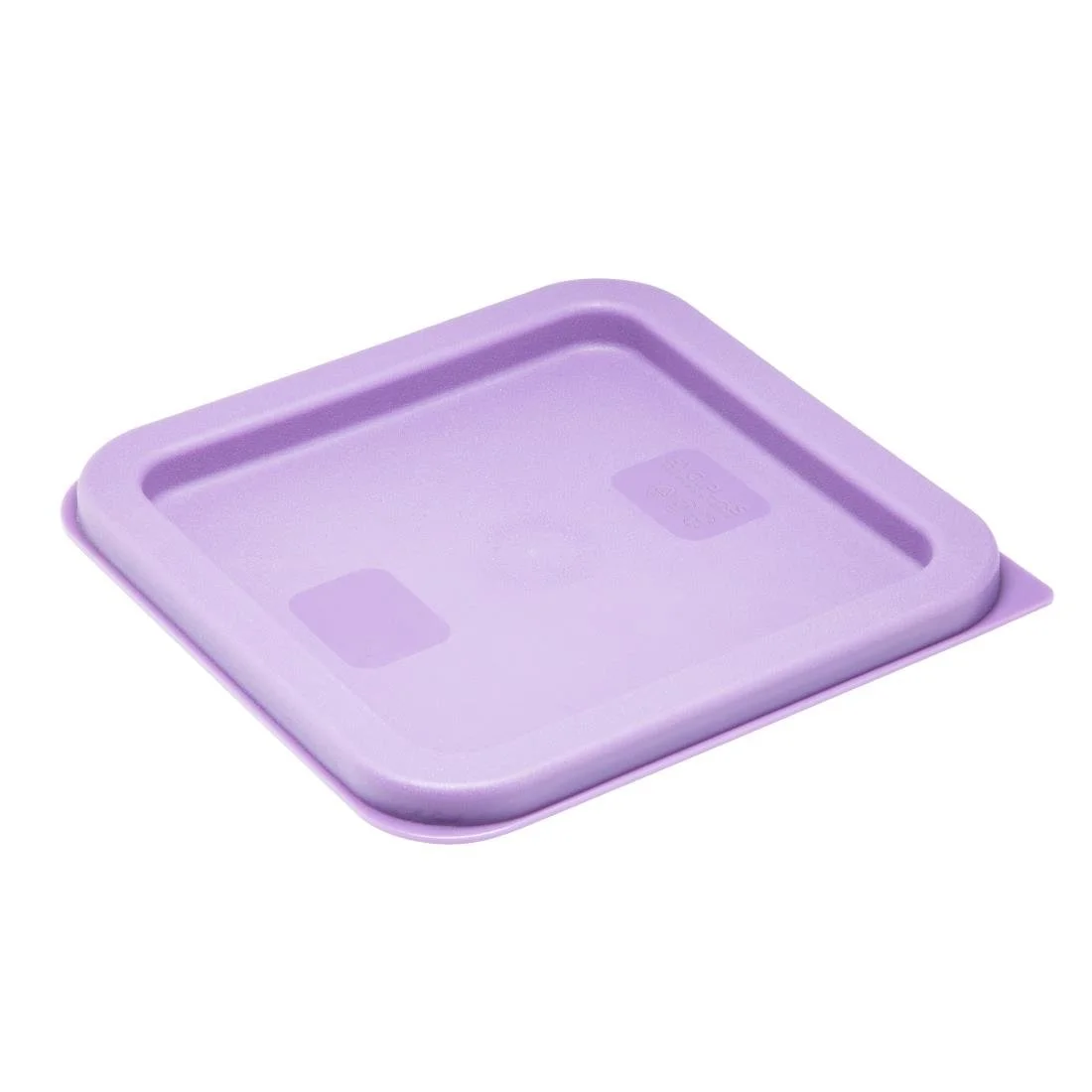 Hygiplas Square Food Storage Container Lid Purple