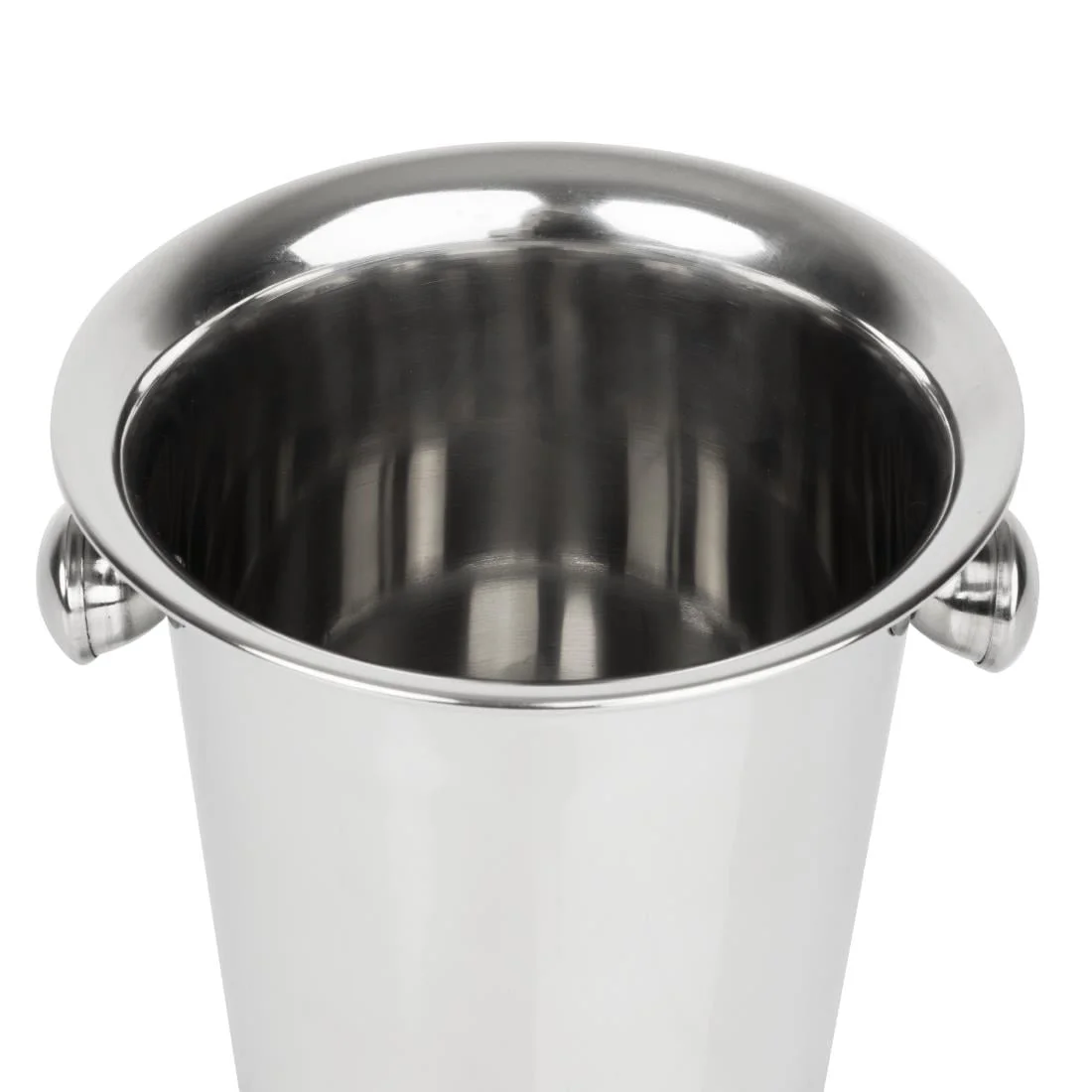 Olympia Mini Fluted Ice Bucket Stainless Steel - Image 3